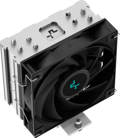 Кулер Deepcool AG400 Soc-AM5/AM4/1200/1700/1851 серебристый/черный 4-pin 18-31.6dB Al+Cu 220W 614gr Ret (R-AG400-BKNNMN-G-1) [R-AG400-BKNNMN-G-1] фото 3