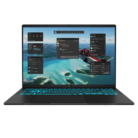 Ноутбук/ ASUS V3607VP-RP031 16"(1920x1200)/Intel Core 7 240H(2.5Ghz)/32768Mb/1024PCISSDGb/noDVD/Ext:NVIDIA GeForce RTX 5070(8192Mb)/Cam/BT/WiFi/63WHr/war 1y/1.95kg/Matte Black/noOS фото 1