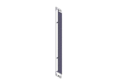 System Electric, серия Uniprom, 1U, 2шт, черный фото 6