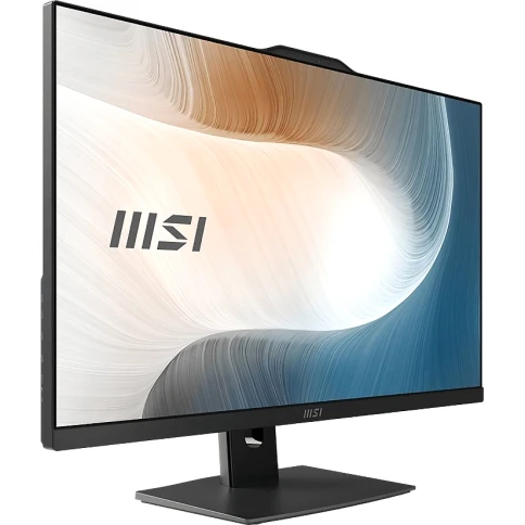 Моноблок/ MSI Modern AM242P 1MA-2410XRU   23.8"(1920x1080 IPS)/Intel Core 3 100U(1.2Ghz)/8192Mb/500SSDGb/noDVD/Int:Intel® Graphics/Cam/BT/WiFi/war 1y/4.65kg/Black/noOS + Wireless KB+M фото 2