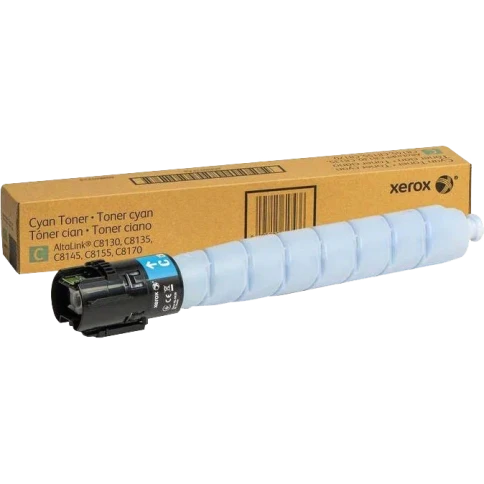 Голубой тонер-картридж AltaLink C8130_35/ AltaLink C8130_C8135 CYAN Toner фото 1
