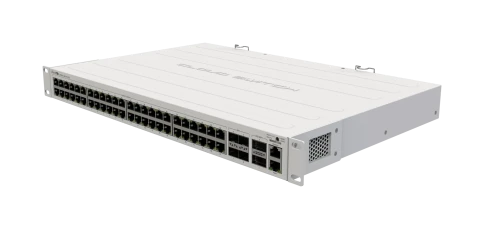 Коммутатор/ 48-port switch, 48x1G RJ45, 4x10G SFP+, 2x40G QSFP+ ports, 168 Gbps throughput фото 1