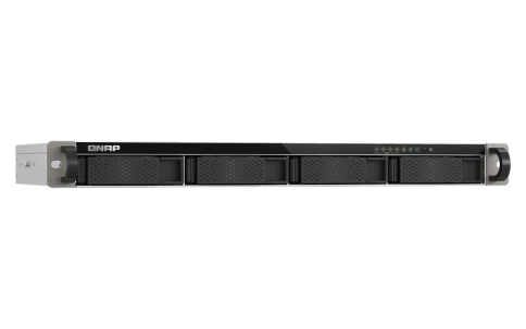 Сетевое хранилище/ channel QNAP Network RAID drive, 4 3.5"/2.5" compartments, 2 2.5 Gbps ports, ARM Cortex-A55 2.0GHz, 4 GB DDR4. фото 5