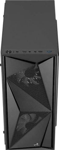 Корпус Aerocool Glider Cosmo-G-BK-v1 черный ATX 2x120mm 2xUSB2.0 1xUSB3.0 audio [COSMO-G-BK-V1] фото 2
