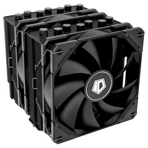 Вентилятор Cooler ID-Cooling SE-207 XT ADVANCED BLACK  280W/ PWM/ All Intel/AMD/ 2 fans/ Screws фото 2