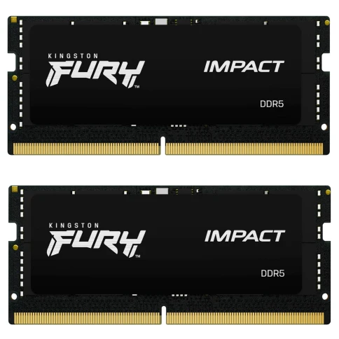 Память оперативная/ Kingston 32GB 5600MT/s DDR5 CL40 SODIMM (Kit of 2) FURY Impact PnP фото 2