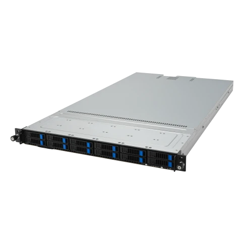 Серверная платформа/ ASUS RS501A-E12-RS12U, 1U, 1 x  SP5 LGA6096 360W, 24 x DDR5 6400/4800*, 12x 2.5" NVMe hsb, 2 x M.2 22110, up to 3 PCIe Gen5 + 1 OCP3.0, up tp 2 single-wide GPU, 2 x 1GbE RJ-45 LAN, 1+1 1600W фото 9