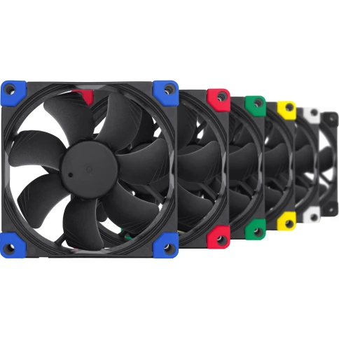 Кулер для корпуса/ Case Cooler Noctua NF-A9 PWM chromax.black.swap (92x92x25mm, 4-pin PWM, 46.44CFM, 22.8dBA, 2000RPM, Black) фото 4
