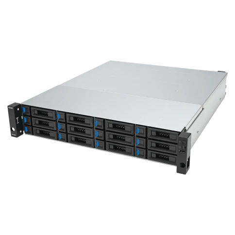 Серверная платформа/ ASUS VS320D-RS12-D1712154Z, 2U, Intel Xeon 64-bit 4-core, 4x DDR4 ECC DIMM, 12 x 2.5" SATA/SAS hsb, 1x 1GbE RJ45 LAN Port, 2x 12Gb/s SAS Wide Port, 1+1 850W фото 1