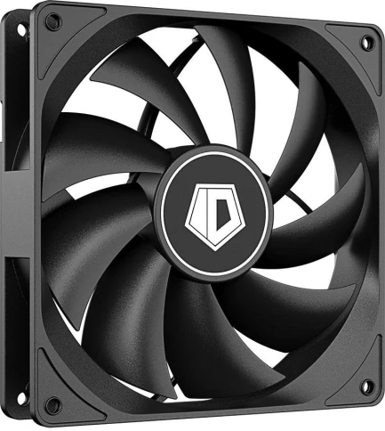 Вентилятор для корпуса ID-Cooling FL-12025K 120х120x25 черный 3-pin 21дБ Ret [FL-12025K] фото 7