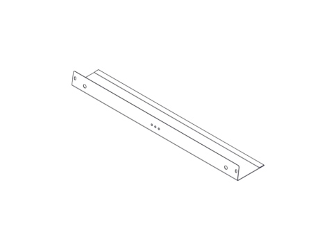 Separator for cable routing Systeme Electric, on the roof of Uniprom Rack cabinets 750mm wide фото 1