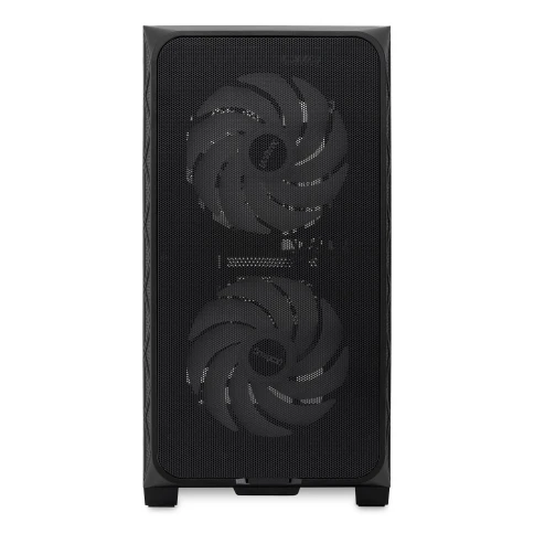 Корпус без блока питания/ Case HSPD M321, Mesh Mini-tower, Black, slide TG, 0.45 SPCC, 2x140mm ARGB (M11-140)+1x120mm ARGB (M11-120) mATX, mITX 160/340/184mm 2x2.5", 2x3.5", 4xPCI 2xUSB-A 3.0, 1xUSB-A 1.0 390x200x385mm фото 4