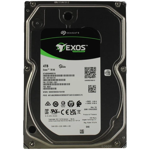 Жесткий диск/ HDD Seagate SAS 4TB Exos 7E10 7200 rpm 256Mb 1 year warranty фото 3