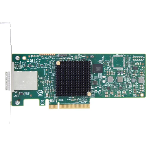 Контроллер/ LSI SAS 9300-8e SGL (8-Port Ext, 12Gb/s SATA+SAS, PCIe 3.0 HBA) фото 3