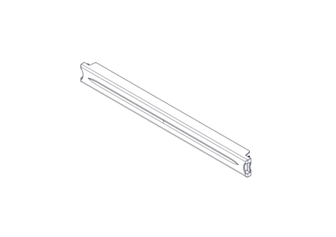 Plastic plug Systeme Electric, Excelente series, 1U , 19", tool-free installation, black (10 pcs.) фото 2