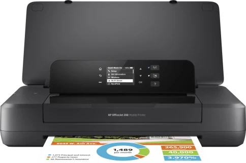 Струйный принтер/ HP OfficeJet 202 Mobile Printer фото 10