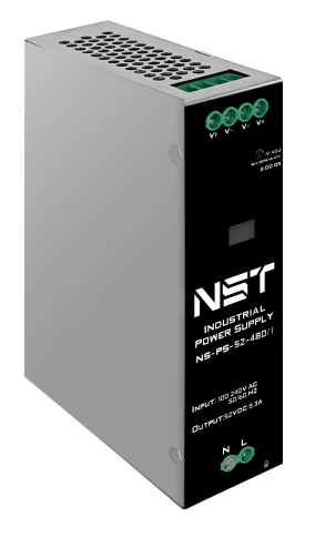 Промышленный блок питания/ Промышленный блок питания DC52V, 480W. Выходной ток: до 9,2A. Регулировка выходного напряжения в диапазоне DC50-57V Диапазон входных напряжений: AC100-265V. Цифровой индикатор выходного напряжения и тока. Защита от короткого зам фото 3
