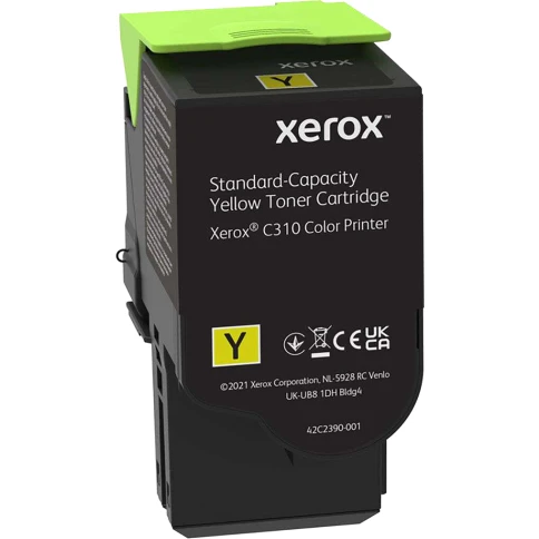 Тонер-картридж желтый стандартный Xerox C310/C315/ Standard Toner Y Xerox C310/C315 фото 1