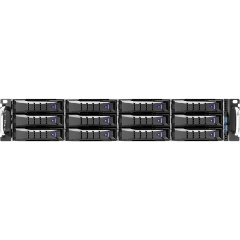 Серверная платформа/ SB202-A6, 2U, 2xLGA-4189, 12x 3.5"/2.5" SAS/SATA hot-swap (EOB backplane), 2x 2.5" SATA hot-swap, 6x 6038 fan, Acbel 800W redundant power supply platinum, A6 motherboard, DDR4 RDIMM x32, Intel PCH C621A, WATX, dedicated фото 2