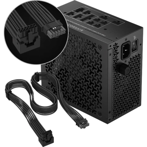 Блоки питания/ Power Supply Corsair RM1000x SHIFT, Model RPS0222, 1000W 80+ Gold (ATX, 3.1, PCIe 5.1, Full modular, 1x24(20+4)pin, 1x12V-2x6, 2x4+4-pin CPU +12V (EPS), 8x4-pin Molex, 4x6+2-pin PCIe, 16xSATA3, Active, 140x140mm, 150x140x86mm, APFC, Power c фото 5