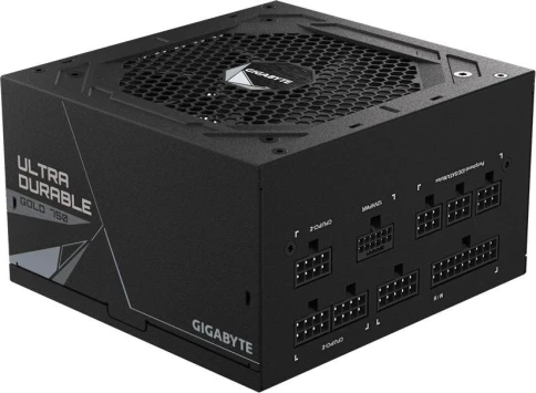 Блок питания Gigabyte ATX 750W GP-UD750GM PG5 80+ gold (20+4pin) APFC 120mm fan 8xSATA Cab Manag RTL [GP-UD750GM PG5] фото 1