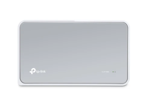 Коммутатор/ 8-port 10/100M mini Desktop Switch, 8 10/100M RJ45 ports, Plastic case фото 8