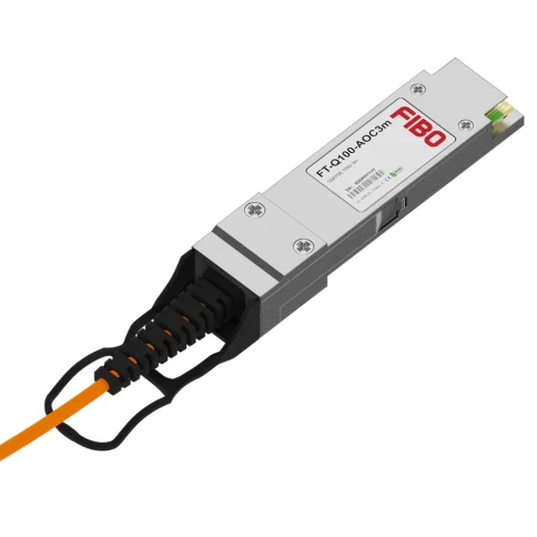 Кабель/ FT-Q100-AOC3m QSFP28 AOC модуль 100G, оптический кабель, 3 метра фото 2