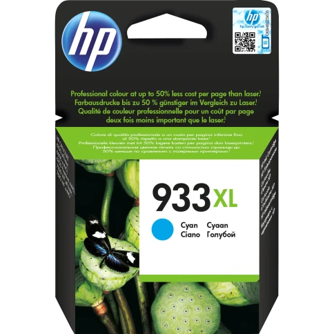 Картридж/ HP 933XL Cyan Officejet Ink Cartridge фото 1