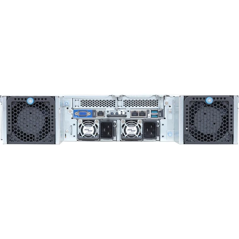 Серверная платформа/ Gigabyte G294-Z42-AAP2, 2U, 2 x (LGA 6096) Socket SP5, 24x DDR5 6400/4800, 4 x 2.5 NVMe/SATA/SAS-4* + 4x 2.5" SATA/SAS-4* (SAS need raid), 2 x 10Gb LAN (Broadcom BCM57416) + 1x Management LAN, -8 x FHFL x16 (Gen5 x16), from PEX89 фото 3