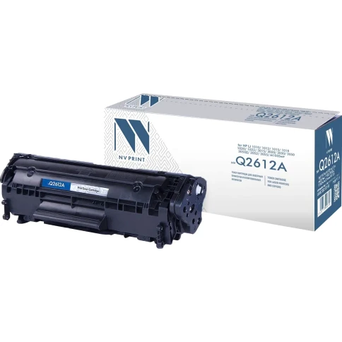 -/ Тонер-картридж NVP NV-Q2612A для HP LaserJet 1010/ 1012/ 1015/ 1018/ 1020/ 1022/ 3015/ 3020/ 3030/ 3050/ 3050Z/ 3052/ 3055/ M1005mfp (2000k) фото 2
