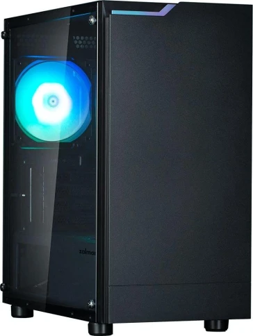 Корпус Zalman ZM-T4 Plus черный mATX 6x120mm 1x140mm 1xUSB2.0 2xUSB3.0 audio bott PSU [ZM-T4 PLUS] фото 9