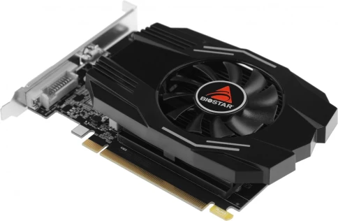 Видеокарта Biostar PCI-E 4.0 VN1034TB46 NVIDIA GeForce GT 1030 4Gb 64bit DDR4 1152/2000 DVIx1 HDMIx1 HDCP Ret [VN1034TB46] фото 1