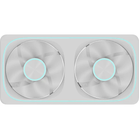 Вентилятор для корпуса Formula Air Fusion 2 Reverse ARGB 240х120x28 белый 4-pin (AIR FUSION 2 WH REVERSE) Ret фото 5