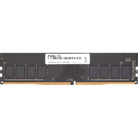 Память оперативная/ Foxline DIMM 16GB 3200 DDR4 ECC CL22 (1Gb*8) фото 1
