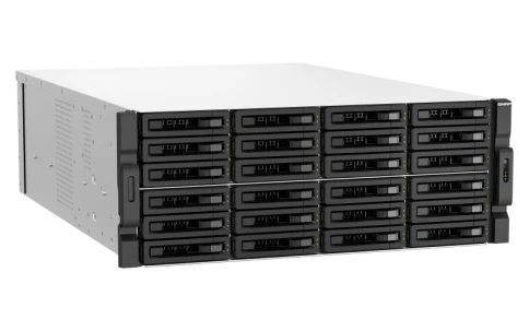 Сетевое хранилище без дисков/ ENTERPRISE QNAP TS-h3087XU-RP-E2378-64G QuTS hero NAS, Xeon E-2378 8C 16T 2.6-4.8GHz, 64 GB ECC DDR4 (4 x 16 GB) up to 128GB (4 x 32 GB), 30-bay (24 x 3.5-inch SATA + 6 x 2.5-inch SATA), 2x10 GbE, 2x2.5 GbE, 3xPCIe Slot (2 x фото 5