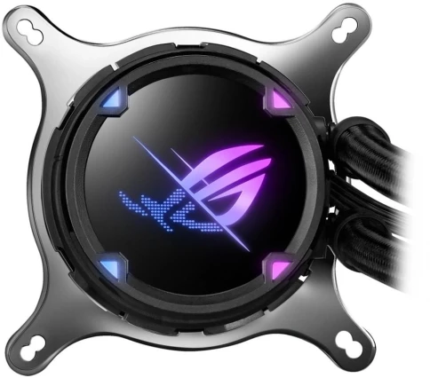 Система водяного охлаждения ASUS ROG Strix LC II 360 ARGB Soc-AM4/1151/1200/2066/1700 черный 4-pin 37.6dB Al Ret (90RC00F1-M0UAY4) [90RC00F1-M0UAY4] фото 3