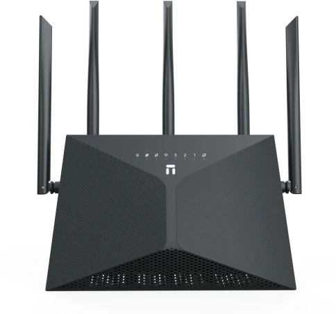 Маршрутизатор/ Netis AX3000 Wireless Dual Band Gigabit Router, 5*5dBi external fixed antennas, FXS,   IPTV function and full dual access support фото 3