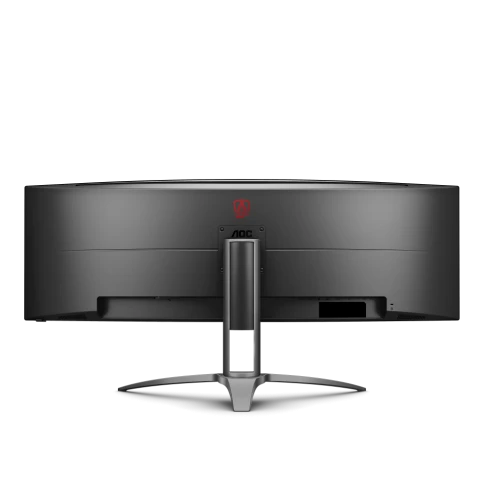 AOC AG493UCX2 49'', Curved, 5120x1440, VA, 165hz, 80M:1, 400cd, 1ms, 3xHDMI 2.0, DP 1.4, 3xUSB 3.2, Type-C 65W, Speakers, H. adj 100mm, 3Y, Black фото 10