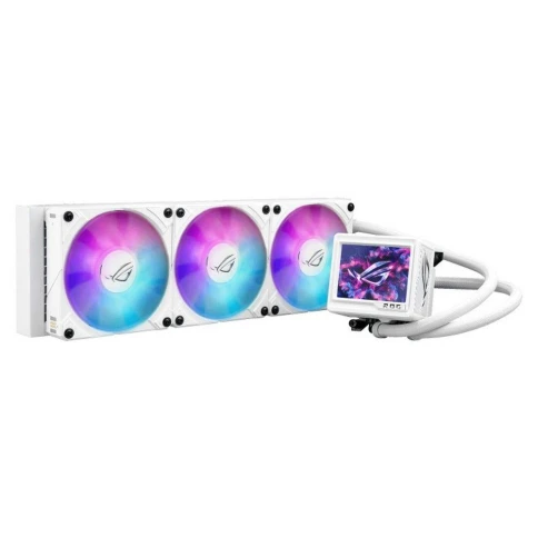 Жидкостная система охлаждения ASUS ROG RYUJIN III 360 ARGB EXTREME WHT фото 2