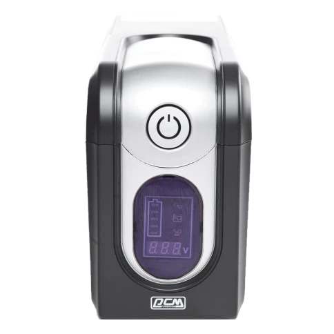 ИБП Powercom IMD-825AP, LCD, линейно-интерактивный, 825 ВA, 495 Вт, 3 розетки IEC320 C13 с резервным питанием,  2 розетки IEC320 C13 с фильтрацией, USB, защита RJ45/RJ11, ШхГхВ 105х334х168мм, 6.4 кг/ UPS Powercom IMD-825AP, LCD, Line Interactive, 825VA, 4 фото 2