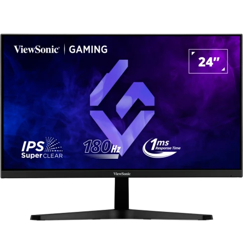 Монитор ViewSonic 23.8" VX24G1-HD черный IPS LED 1ms 16:9 HDMI матовая 1000:1 300cd 178гр/178гр 1920x1080 180Hz DP FHD 4.1кг фото 1