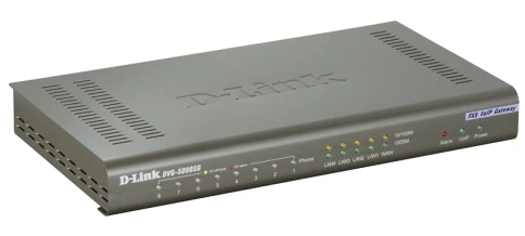 Шлюз VoIP/ 8-ports FXS RJ-11, 1-port 10/100/1000BASE-TX Gigabit Ethernet WAN, 4-ports 10/100/1000BASE-TXGigabit Ethernet port LAN SIP VoIP Gateway фото 2