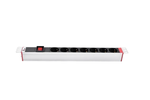 Гор блок розеток Rem-16, 1?16A, выкл, 7S, 19", вход C20 фото 1