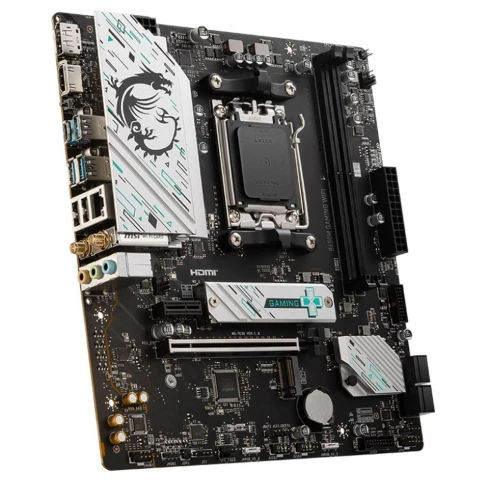 Материнская плата MSI B650M GAMING WIFI B650, AM5, 2*DDR5, 1*PCIEx16, 1*PCIEx1, 2*M.2, 1*TypeC, 7*USB3.2Gen1, 6*USB2.0, 4*SATA3.0, 2.5G, DP, HDMI, M-ATX, RTL фото 4