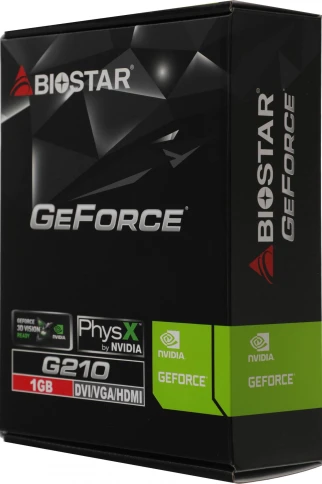 Видеокарта Biostar PCI-E G210-1GB D3 LP NVIDIA GeForce 210 1Gb 64bit DDR3 589/1333 DVIx1 HDMIx1 CRTx1 Ret low profile [VN2103NHG6] фото 7