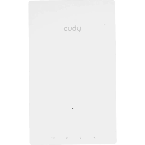 Точка доступа/ AC1200 Dual Band Gigabit Wall Plate Access Point,  MT7621DAN+MT7613B+MT7603E,  867Mbps at 5GHz + 300Mbps at 2.4GHz,  1 x Gigabit PoE-IN Port, 802.3af / at, 4 x Gigabit  RJ45 ports, LAN1 support PoE Out, Cudy Mesh Support фото 2