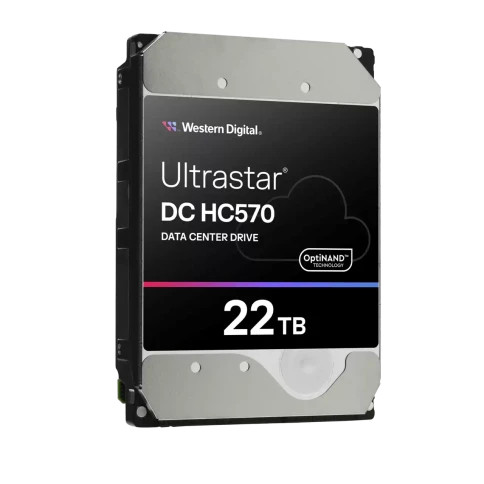 Жесткий диск/ HDD WD SATA 22Tb Ultrastar DC HC570 0F48155 7200 6Gb/s 512Mb 1 year warranty фото 2