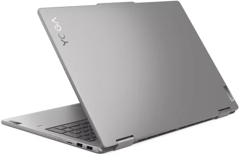 Lenovo Yoga 7 2-in-1 16AHP9 16"(1920x1200 IPS)/Touch/AMD Ryzen 7 8840HS(3.8Ghz)/16384Mb/512PCISSDGb/noDVD/Int:AMD Radeon 780M/Cam/BT/WiFi/71WHr/war 1y/1.99kg/arctic grey/Win11Home_ENG + 65W, с гравировкой фото 12