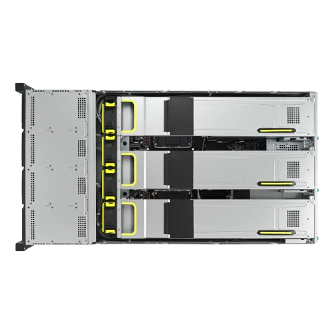 Серверная платформа/ ASUS RS720-E11-RS12U, 2U, 2 x LGA4677,  32 DIMM DDR5, 12=8 x NVMe/SAS*/SATA + 4 NVMe/SATA hs, 2 x M.2 slot, 2 x 10Gbe (X710) RJ45 port,Up to 8 slots PCIe 5.0, 1 x OCP 3.0, 1+1 1600W фото 9