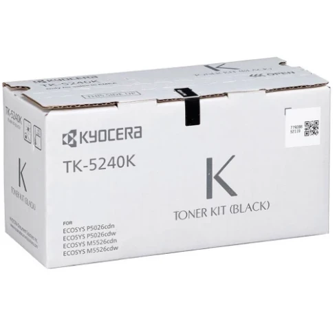 тонер-картридж Kyocera TK-5240K/ Kyocera TK-5240K, 4000 pages for Kyocera P5026cdn/cdw, M5526cdn/cdw, Black фото 2